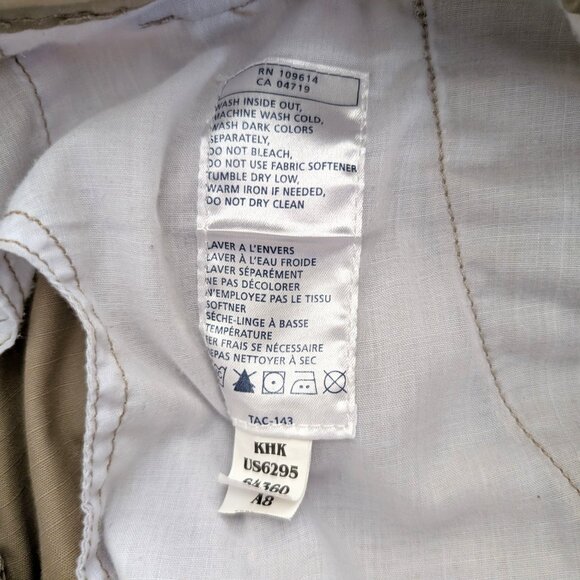 511 TACTICAL Pants Women's 12 Taclite Beige Outdoor Zip Button Pockets Casual - Picture 10 of 14